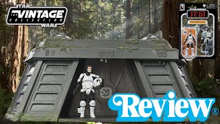 Star Wars The Vintage Collection Endor Bunker Review!