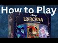The COMPLETE Beginner's Guide to Disney Lorcana - How to Play the Disney Trading  Card Game - YouTube