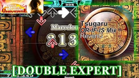 【DDR UNIVERSE1】 Tsugaru (OR-IF-IS Mix) [DOUBLE EXPERT] 譜面確認＋クラップ
