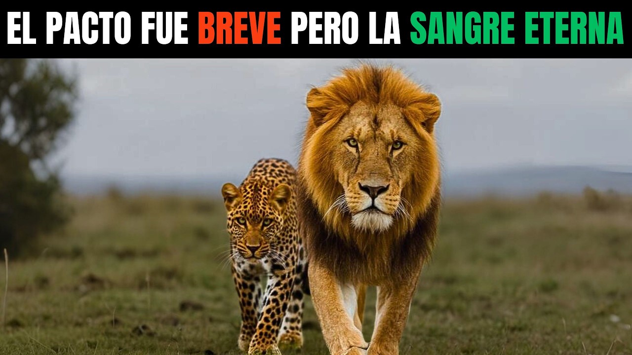 LA ALIANZA IMPOSIBLE: LEÓN y LEOPARDO se UNEN contra CLAN de HIENAS