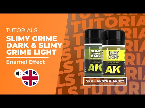 Video: AK Interactive Enamel Effects AK026 Slimy Grime Dark tmavá slizká špína (35 ml)