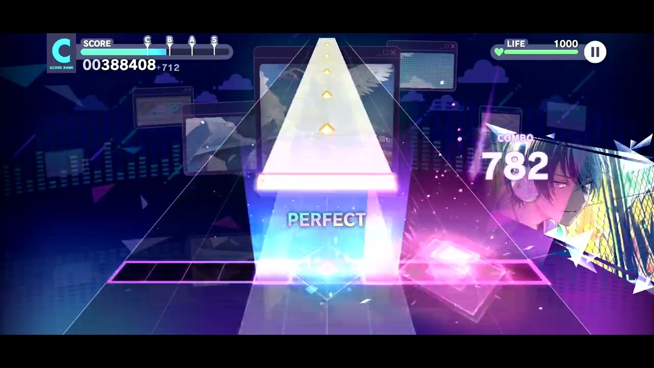 Falle uno :'( *colorful Stage* (The Intense Voise of Hatsune Miku)* EXPERT.