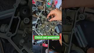 clutch set assemble#clutch#assemble#bike #engine #mechanic #automobile #ytshorts #ytviral