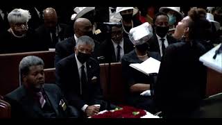 Beams of Heaven at Dr. Calvin Butts Funeral