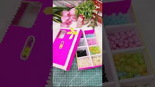 Diy Beads Organizer 😱 | Storage Box #shorts #diy #organizer #viral #trending #youtubeshorts