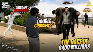 DOUBLE CROSSING FOR $400 MILLION 😜 GTA 5 RP GAMEPLAY - MRJAYPLAYS