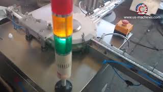 Famous Two cap plastic flip cap lining wadding assembly machine automatic cap lining equipment Net Worth