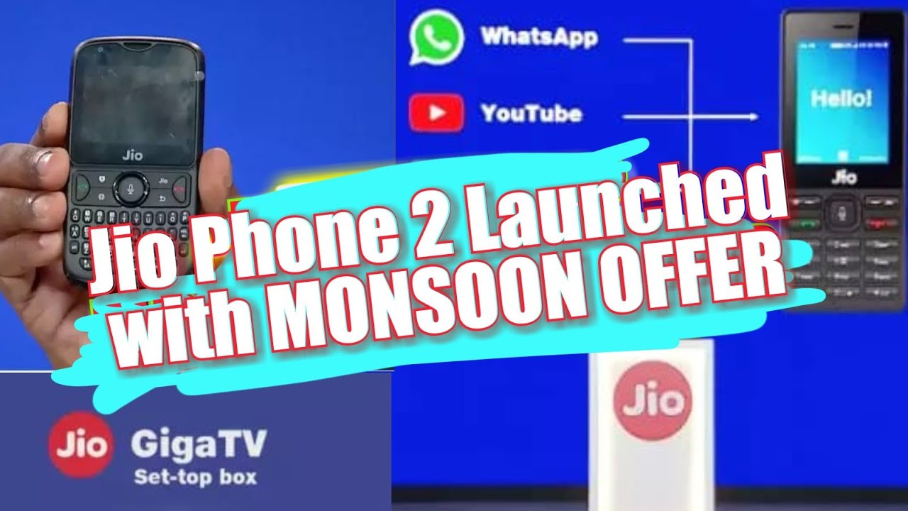 Jio Phone 2 , Fibernet , Smart Home Accessories Launched in India || 2018 ||