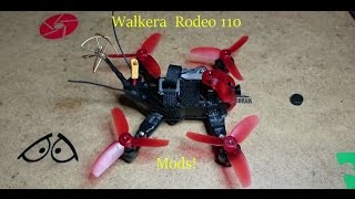 Walkera Rodeo 110 Mods Camera,Antenna And Battery