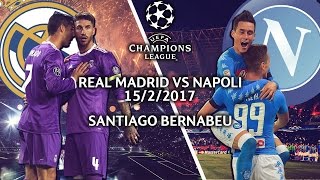 Real Madrid Vs Napoli 3-1 Champions League Promo - 15022017