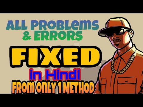 How to FIX GTA San Andreas All Problems & Errors in Hindi - YouTube