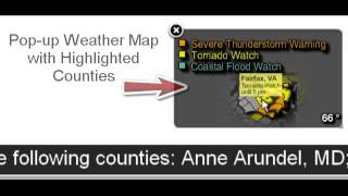 ActiveAlert Weather Demo