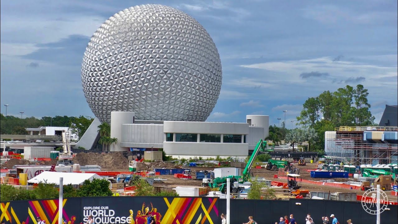EPCOT Construction Update August 2021- Creations Shop, Club Cool Near Completion | Walt Disney World