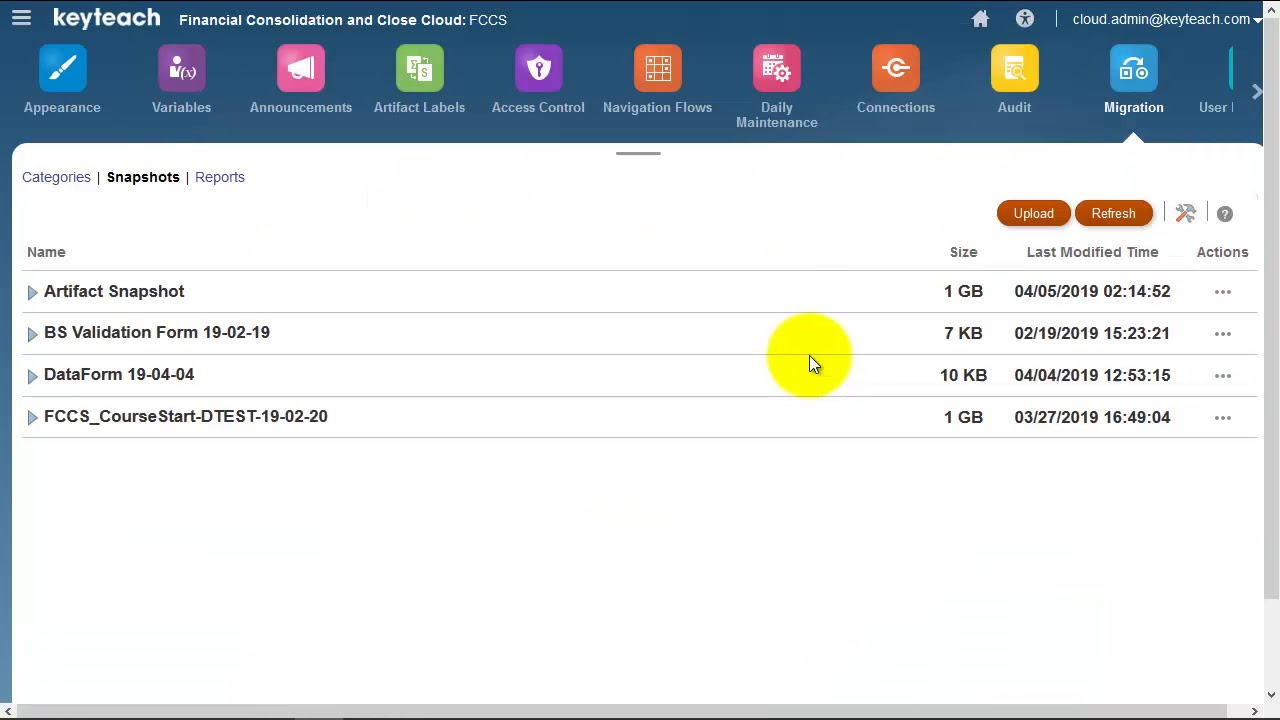 08 FCCS Daily Maintenance window. Find out more about FCCS daily ...