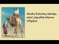 Arabų beduinų istorija, prieš įsigalint islamo religijai. Istorija trumpai