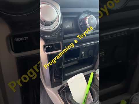 How Locksmiths Program a Toyota 4Runner Key | Locksmith Blueprint – video thumbnail