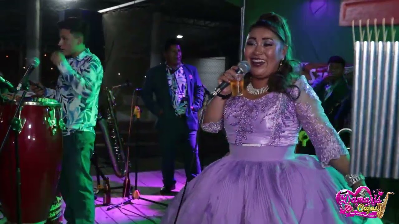 MIX PARRANDAS - DAMARIS CAJAS -  Prov. de Ambo  - En Vivo  ORQ. NUEVA IDENTIDAD FOLLKORICA