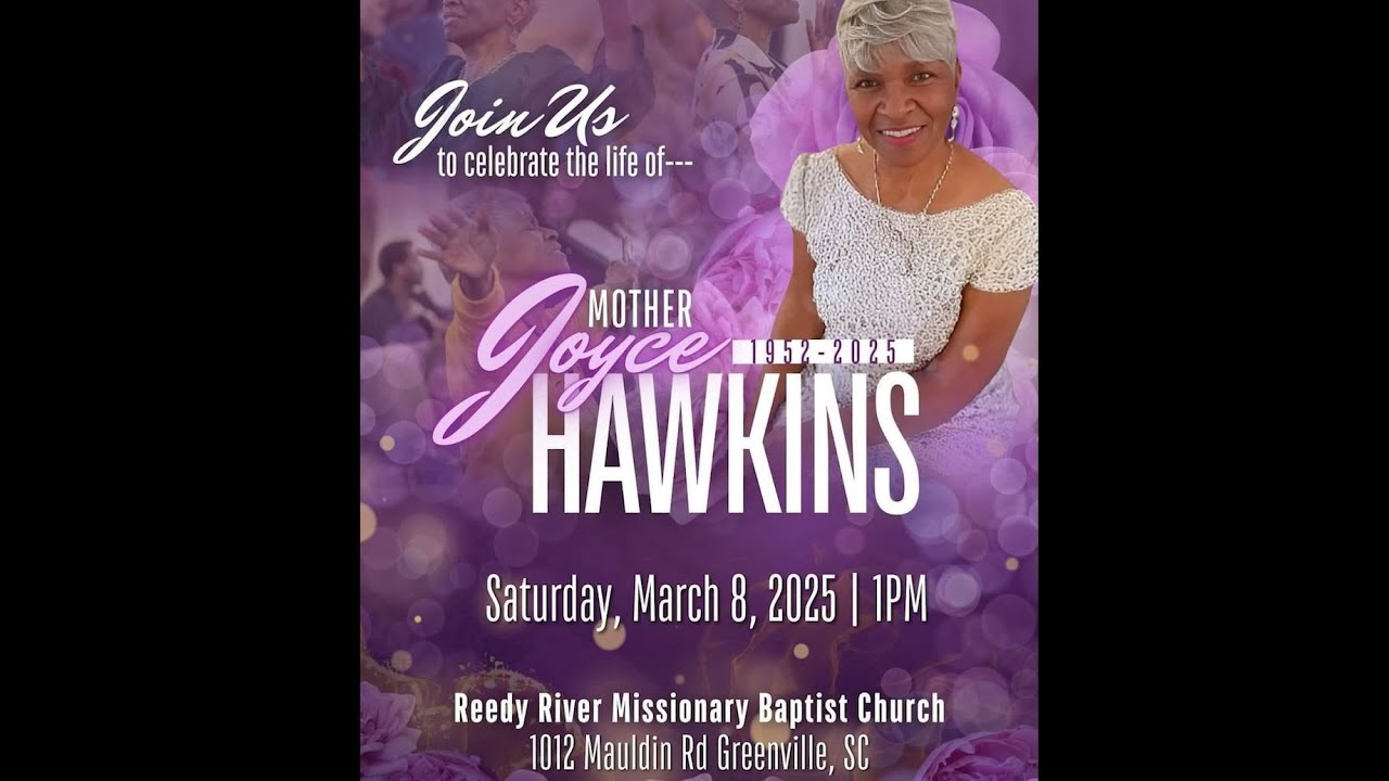Celebration of Life of Mother Joyce Hawkins