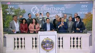 Lightning eMotors (NYSE: ZEV) Rings The Opening Bell®