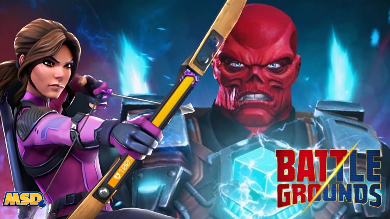 Kate Bishop is Fantastic for Buffed Red Skull