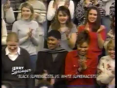 Jerry Springer Hebrew Israelite S ISUPK VS The So Called KKK White Supremacists 