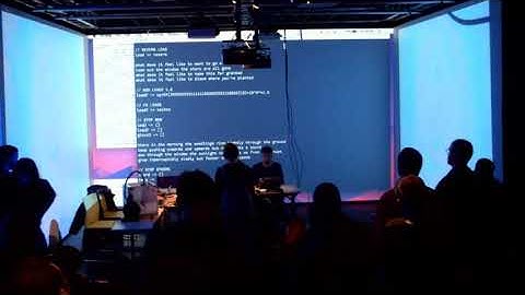 TOPLAP15 - London Goldsmiths Algorave - Deerful + Rumblesan - 15 February 2019 21:10