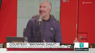 Nathan Zegura Gives His Thoughts on the Browns 2nd Pick in the NFL Draft - Sports4CLE, 2/12/25