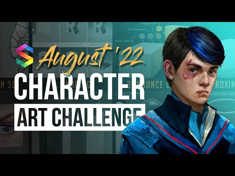 August '22 Character Art Challenge Rundown