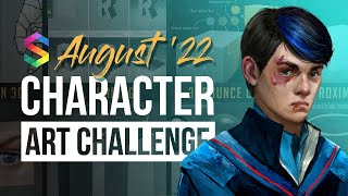 August 22 Character Art Challenge Rundown