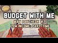 BUDGET WITH ME MAY 2021 PAYCHECK #2| LOW INCOME| BUDGETING FOR BEGINNERS 2021| TAYLORBUDGETS