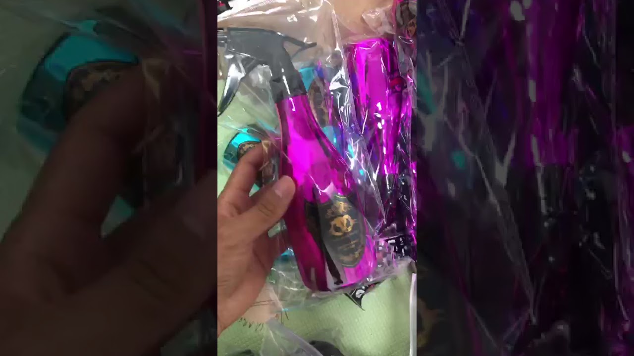 Electroplated Hair Spray Bottle | Stylish Design & Premium Packaging | OEM & Branded