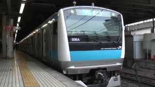 【JR東】E233系　ウラ120編成　品川発車　発車メロディーつき　（HD）