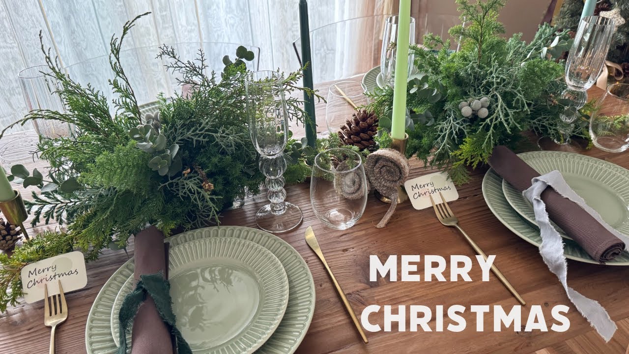 𓂃🎄✨ クリスマステーブルコーディネート