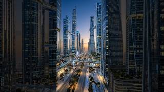 From empty desert to a futuristic skyline empire. 🌵🏙️ #megaproject #luxurydesign #cinematicvisuals