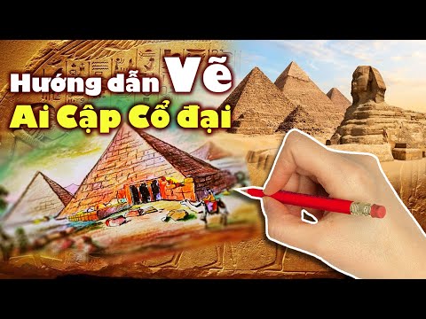 Video Hướng dẫn vẽ tranh Ai Cập cổ đại trong mắt em | Nghệ... - youtube