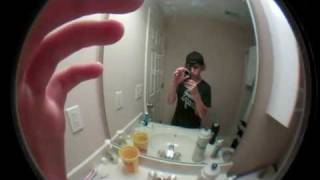 Flip UltraHD Opteka Fisheye Test