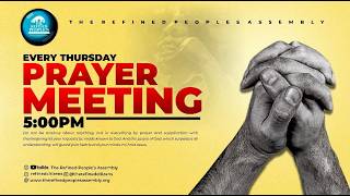 THURSDAY PRAYER MEETING (28TH MAY 2026)