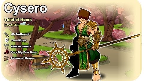 How To Get Thief Of Hours Class in AQW!!