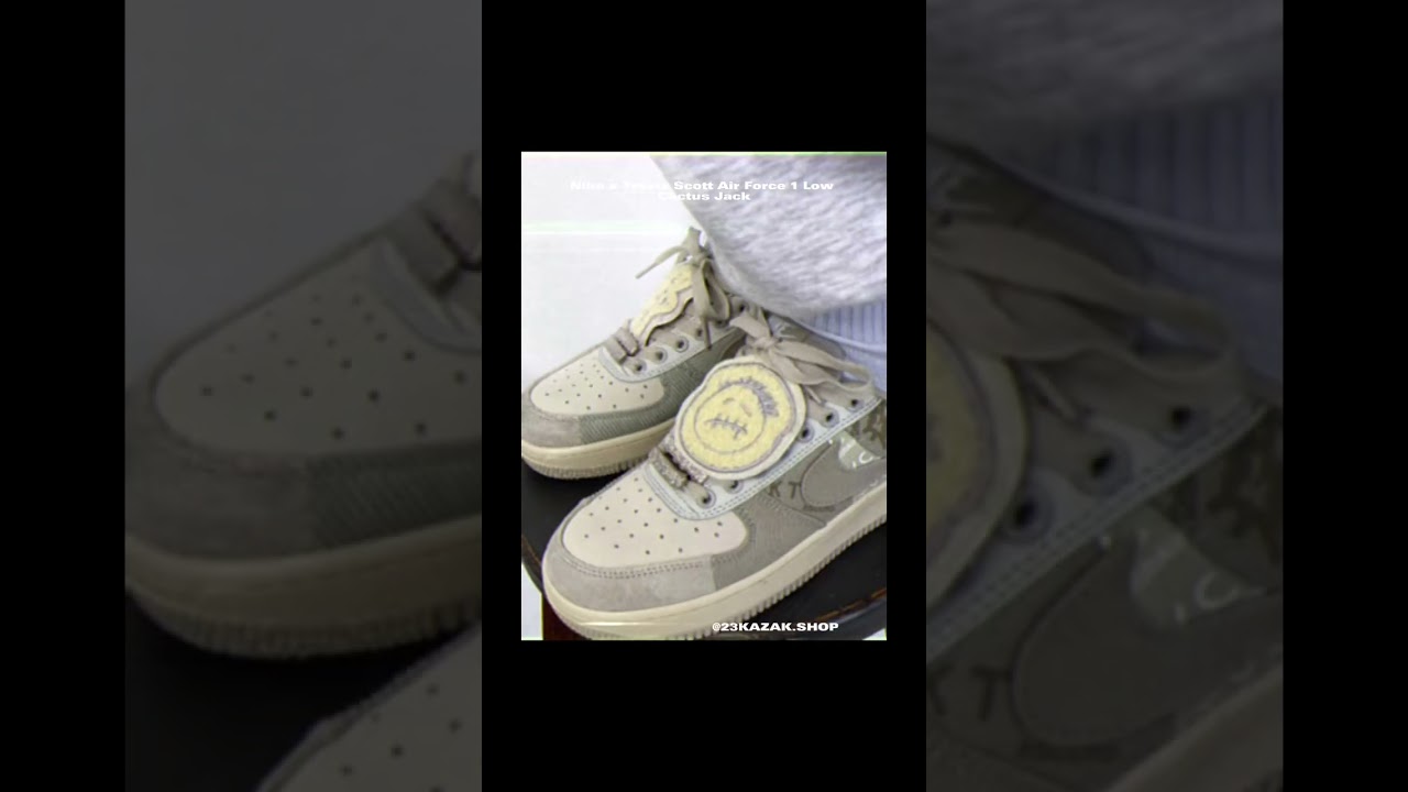 Nike x Travis Scott Air Force 1 Low Cactus Jack