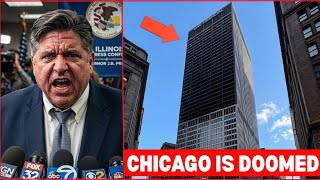 Chicago’s Doom Loop? Governor Pritzker EXPLODES After Iconic Tower OFFICIALLY Shuts Down At 66% seat