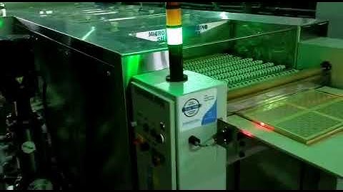 Micro Etch Scrubbing Machine with 2 Top / 2 Bottom Brushes with High Pressure rinse