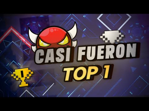 NIVELES que casi fueron TOP 1 | Geometry Dash