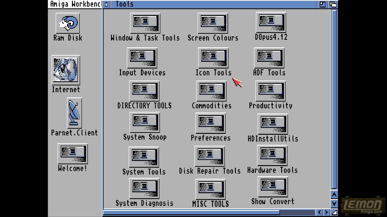 Инструменты, настройки и диагностика Workbench — LemonAmiga.com