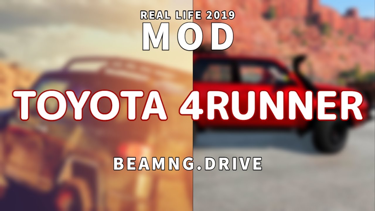 Toyota 4runner beamng drive