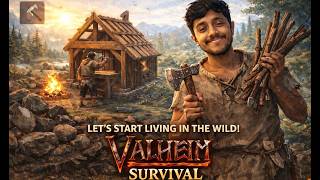 FROM NOTHING TO VIKING LEGEND ⚔️ | VALHEIM GAMEPLAY PART 1 | SURVIVAL BEGINS
