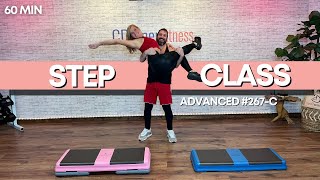 60 Minute Advanced Step Workout // Fun and Challenging Cardio Workout // 267-C
