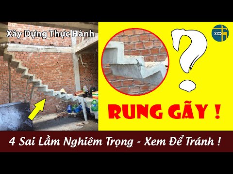 Video #77. Cầu Thang ZicZac Rung Nứt Gãy, Sai Lầm Nghiêm... - youtube