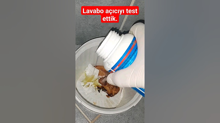 lavabo açıcı test ettik. #teknik  #mustafagüneş
