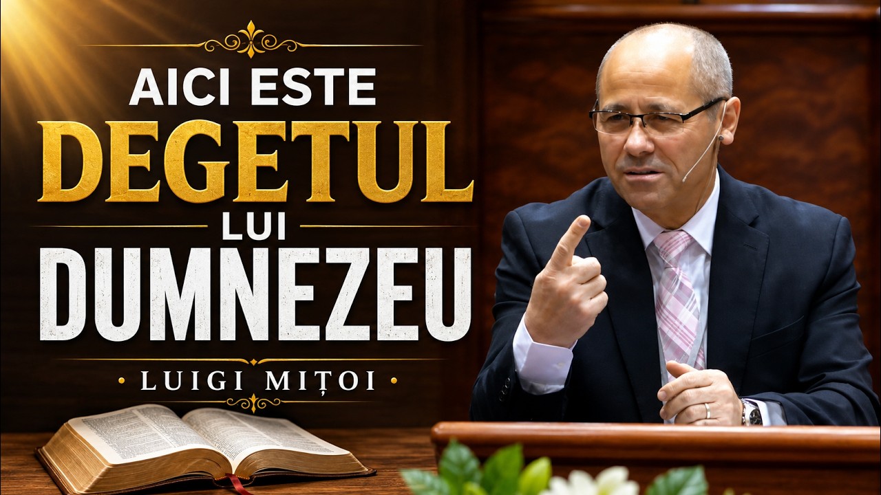 Luigi Mițoi - Aici este degetul lui Dumnezeu! - predici biblice