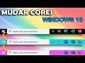 Como Mudar A Cor Da Barra De Tarefas E Janelas Do Windows 10 mp3
